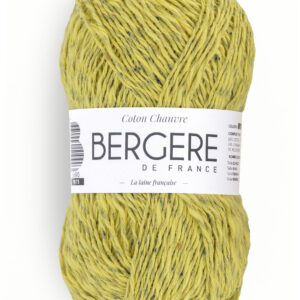 Pelote Bergère Coton Chanvre Jaune